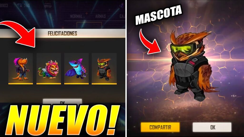 Cómo Aprovechar las Nuevas Mascotas de Free Fire para Mejorar tu Jugabilidad