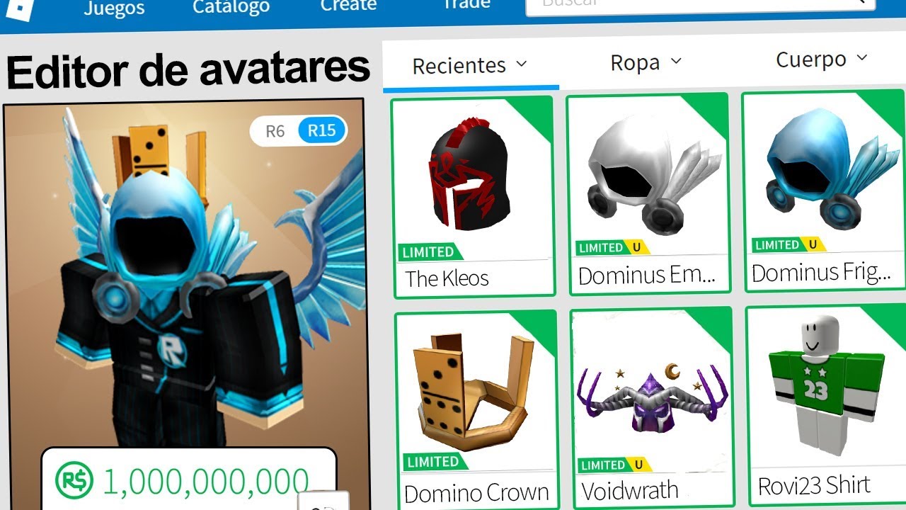 conseguir objetos exclusivos en Roblox